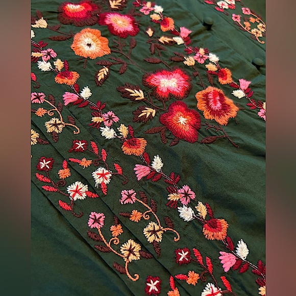 Free People Dress - Size Medium - Forest Green - Picture 11 of 16